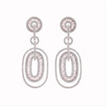 Pink Statement Earrings