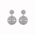 Silver Statement Earrings