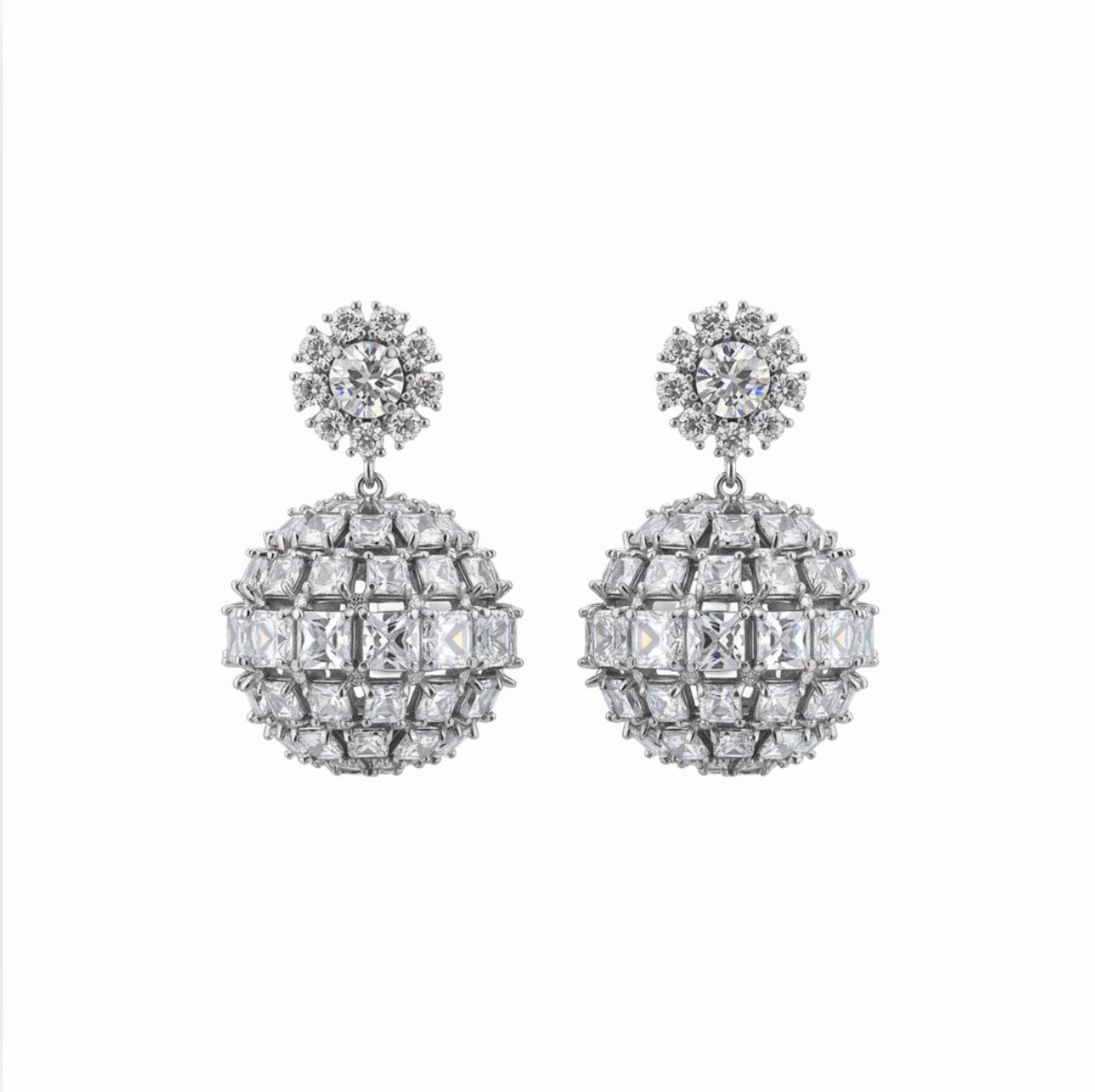 Silver Statement Earrings