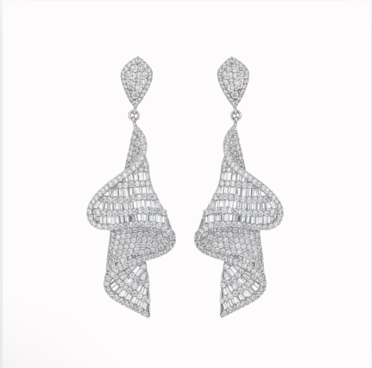 Silver Statement Earrings