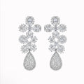 Silver Drop Earrings