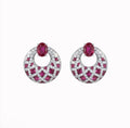 Pink Fashion Earrings