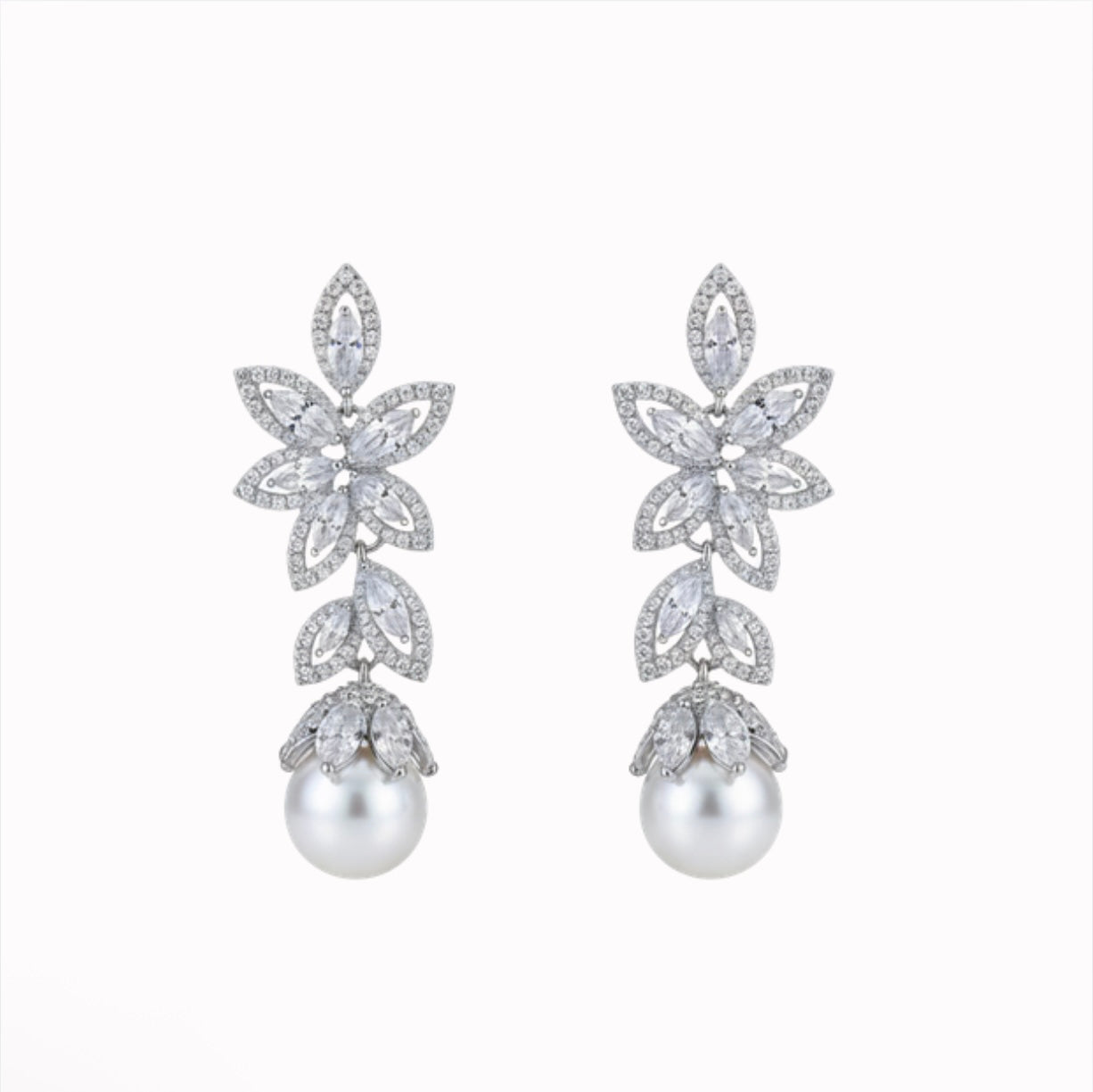 Silver Fashion Earrings
