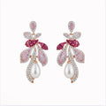 Blush Statement Earrings