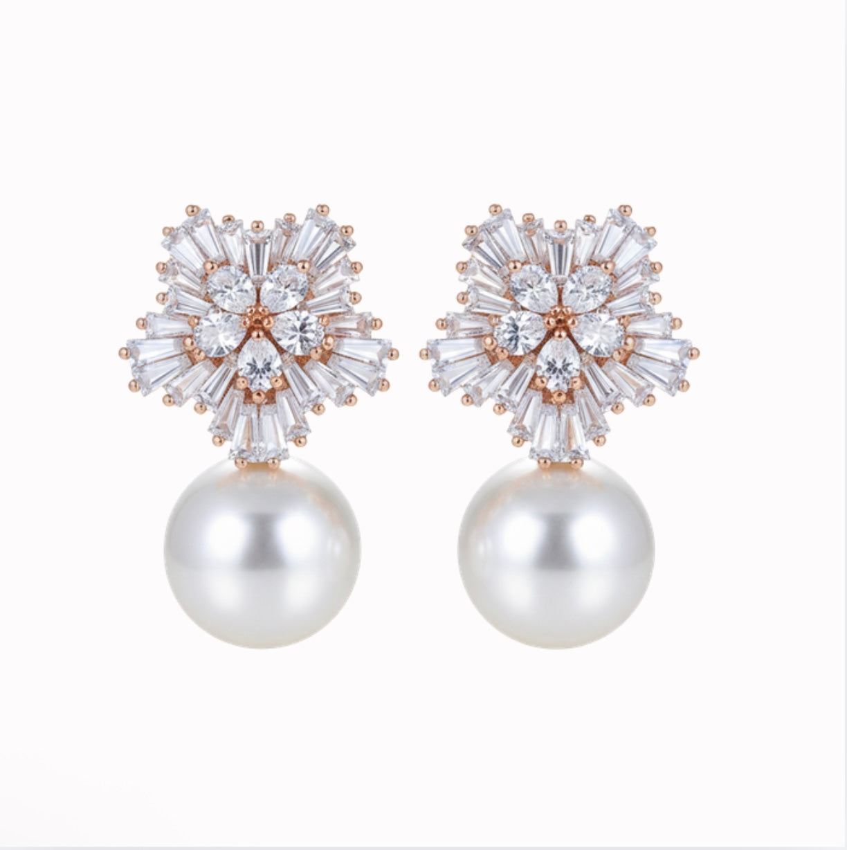 Pearl Gold Earrings