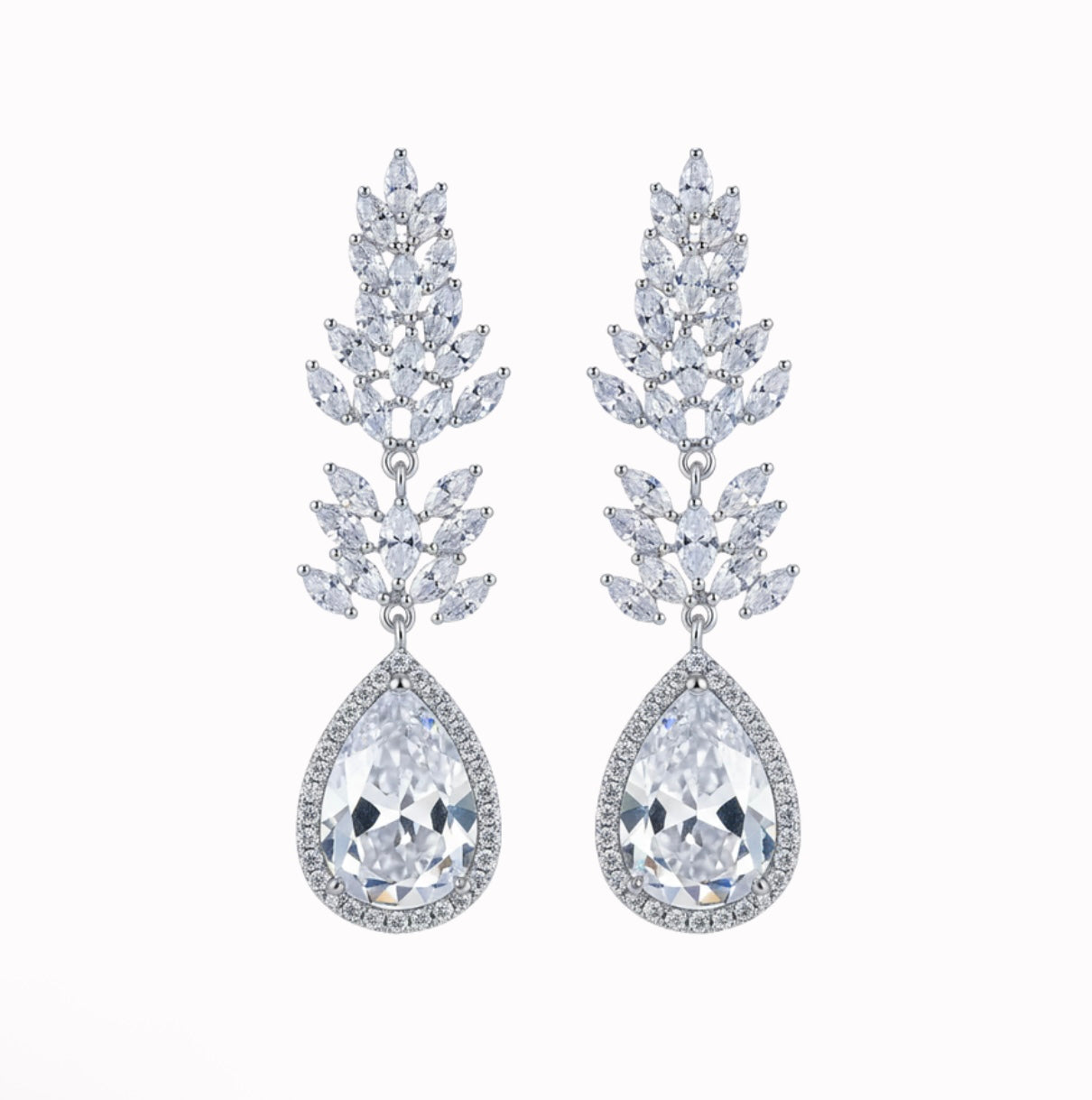 Silver Drop Earrings