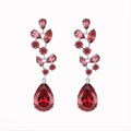 Red Drop Earrings