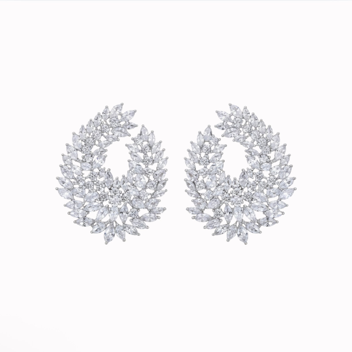 Silver Drop Earrings