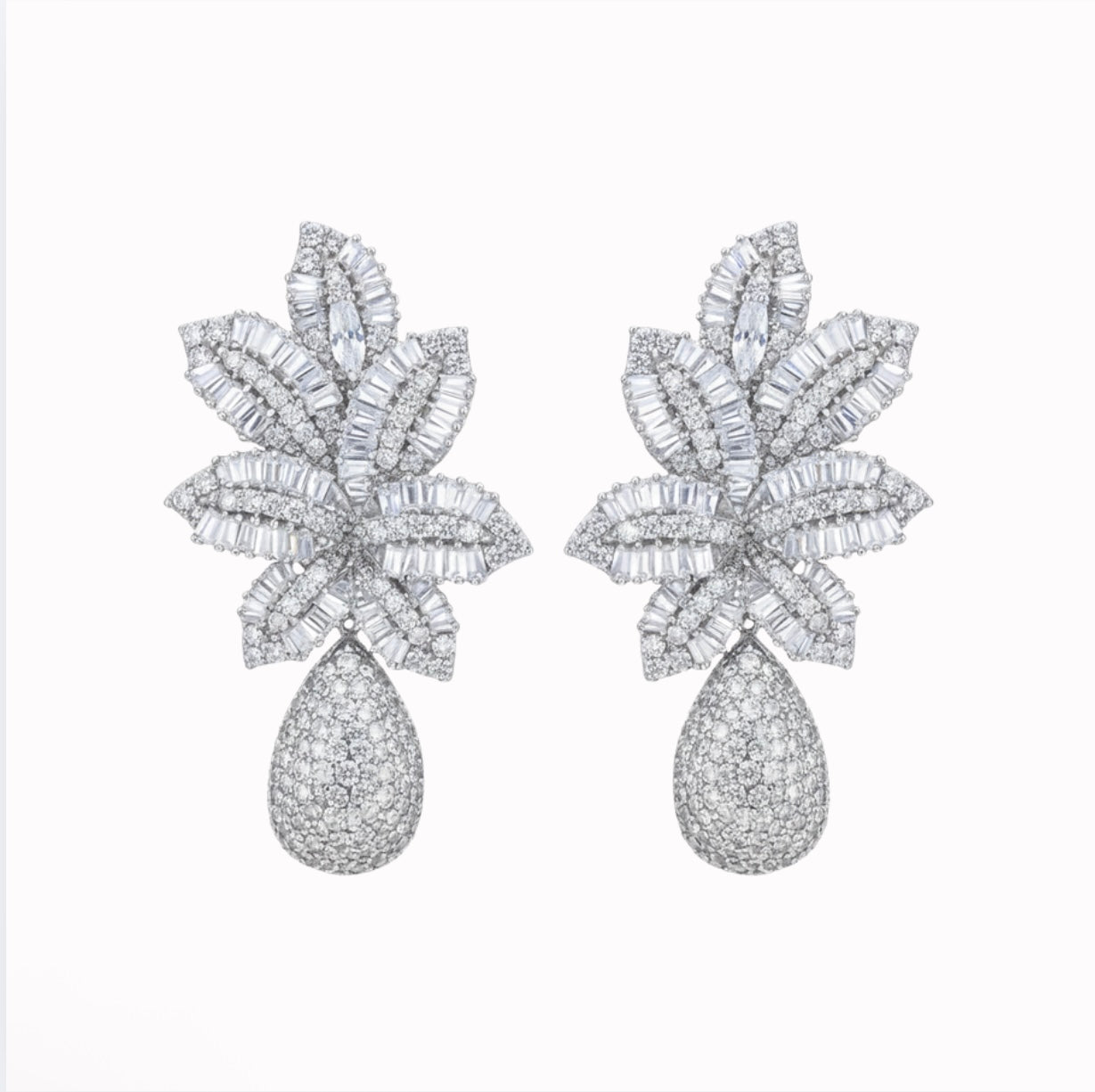 Silver Statement Earrings