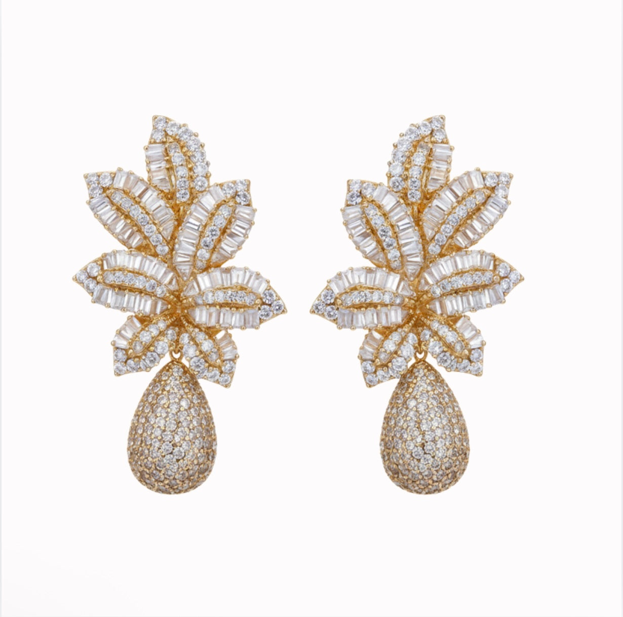 Gold Drop Earrings