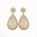 Gold Fashion Earrings