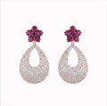Pink Fashion Earrings