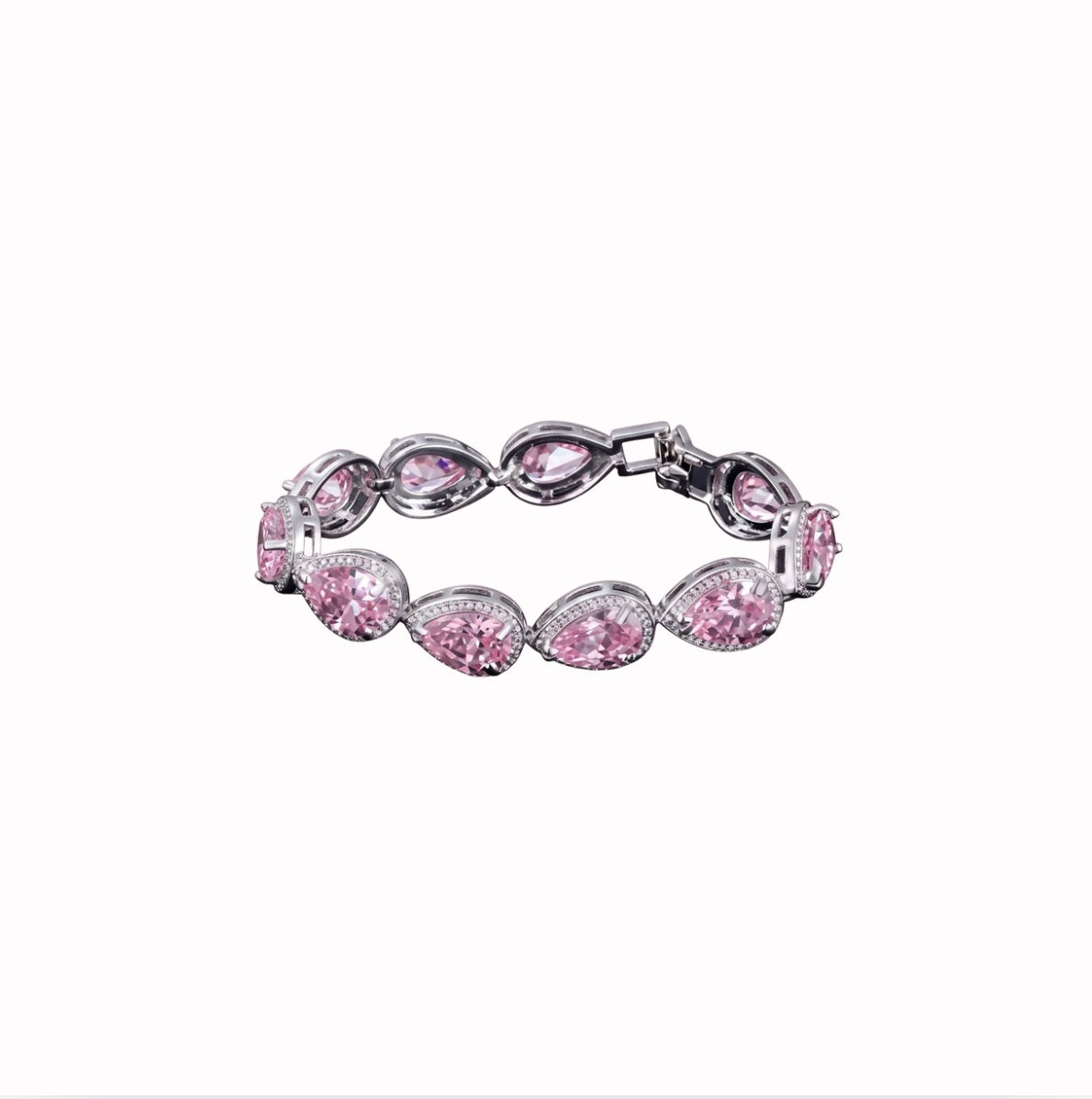 Soft Pink Charm Bracelet