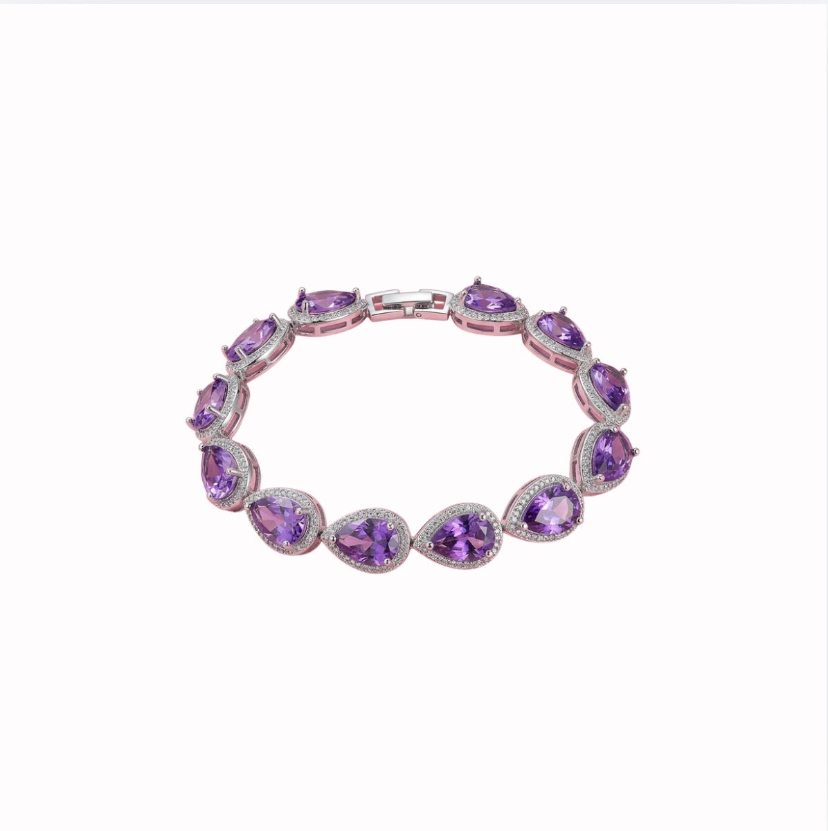 Purple Glow Accent Bracelet