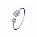Polished Silver Statement Bracelet