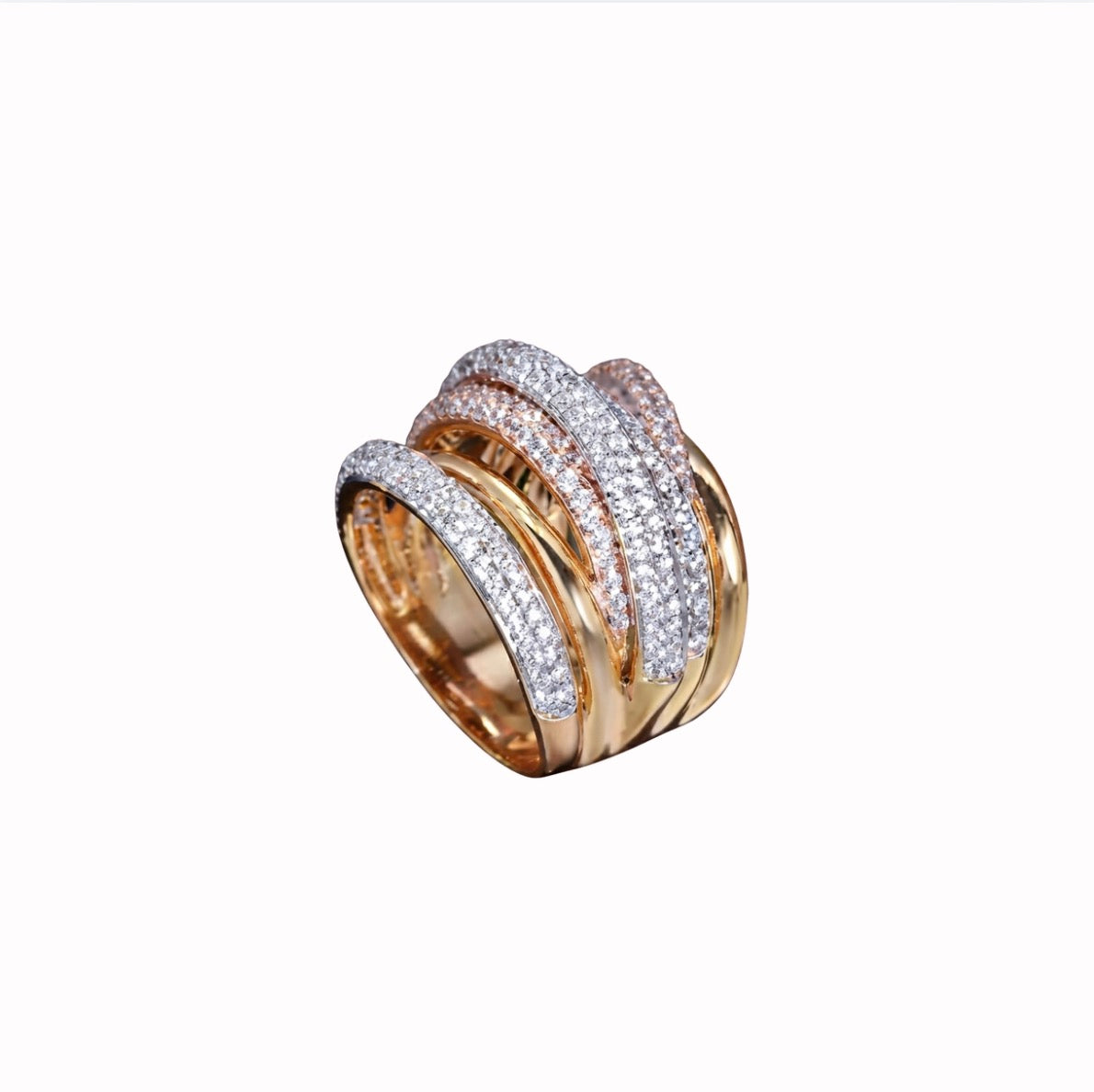 Gold Silver Fusion Ring