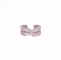 Modern Silver Accent Ring