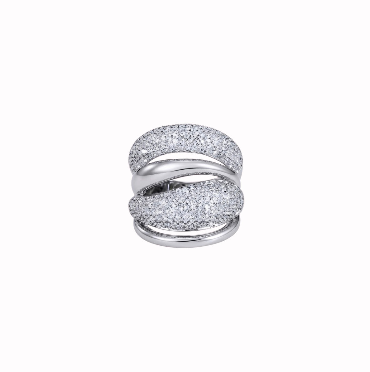 Polished Silver Classic Ring