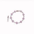Pink Glow Chain Bracelet
