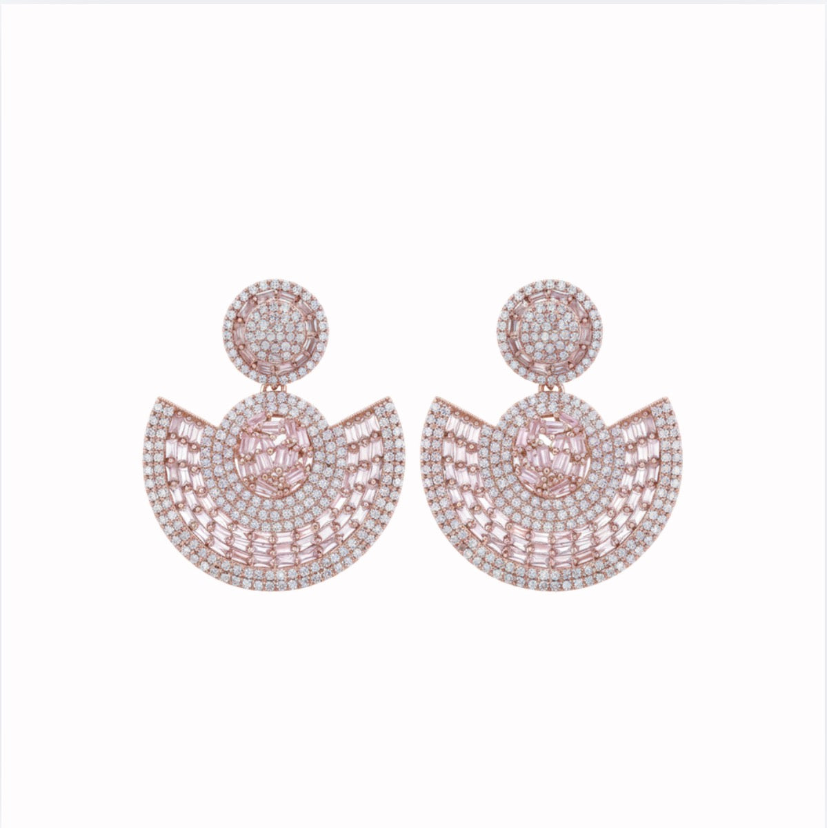 Pink Drop Earrings