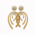 Yellow Statement Earrings