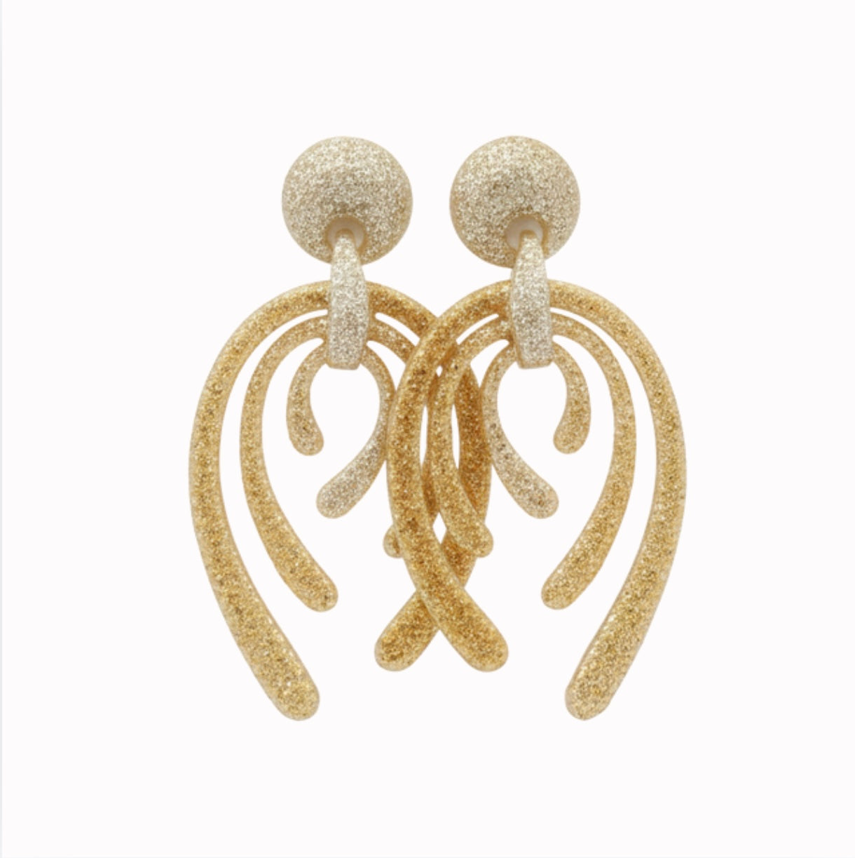 Yellow Statement Earrings