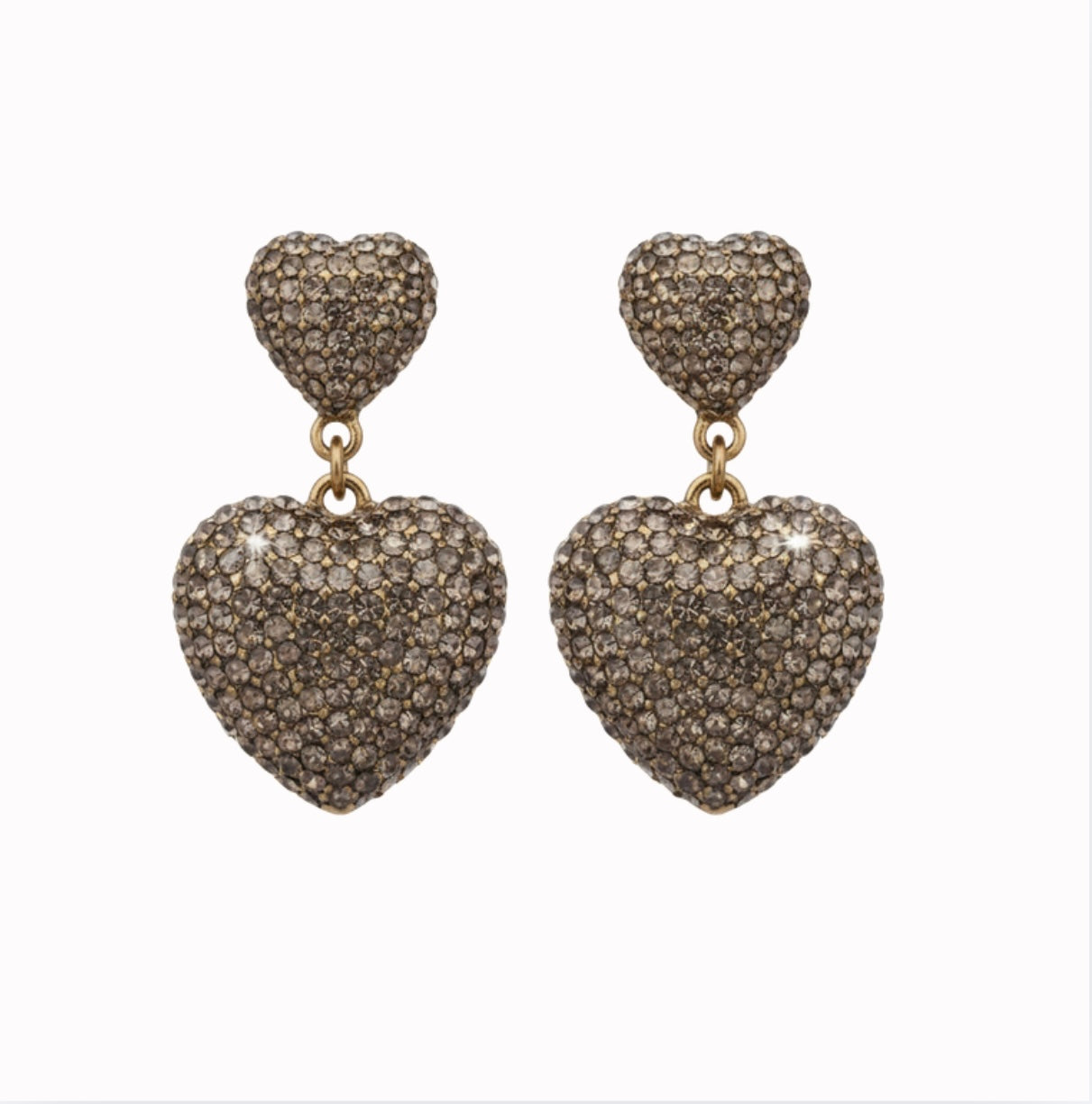 Brown Statement Earrings