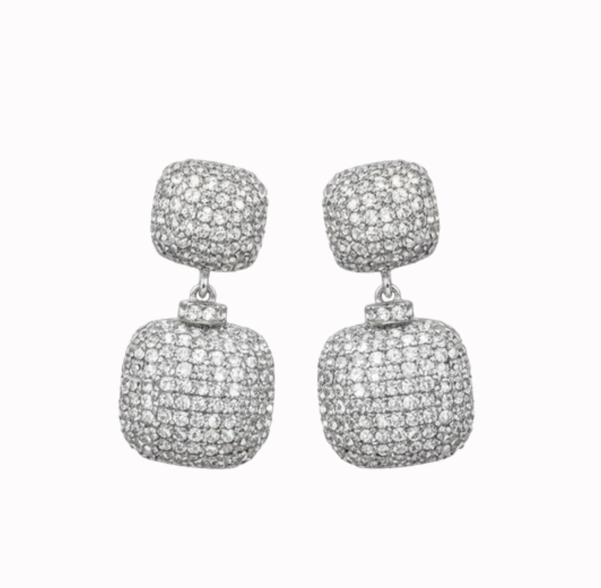 Silver Drop Earrings