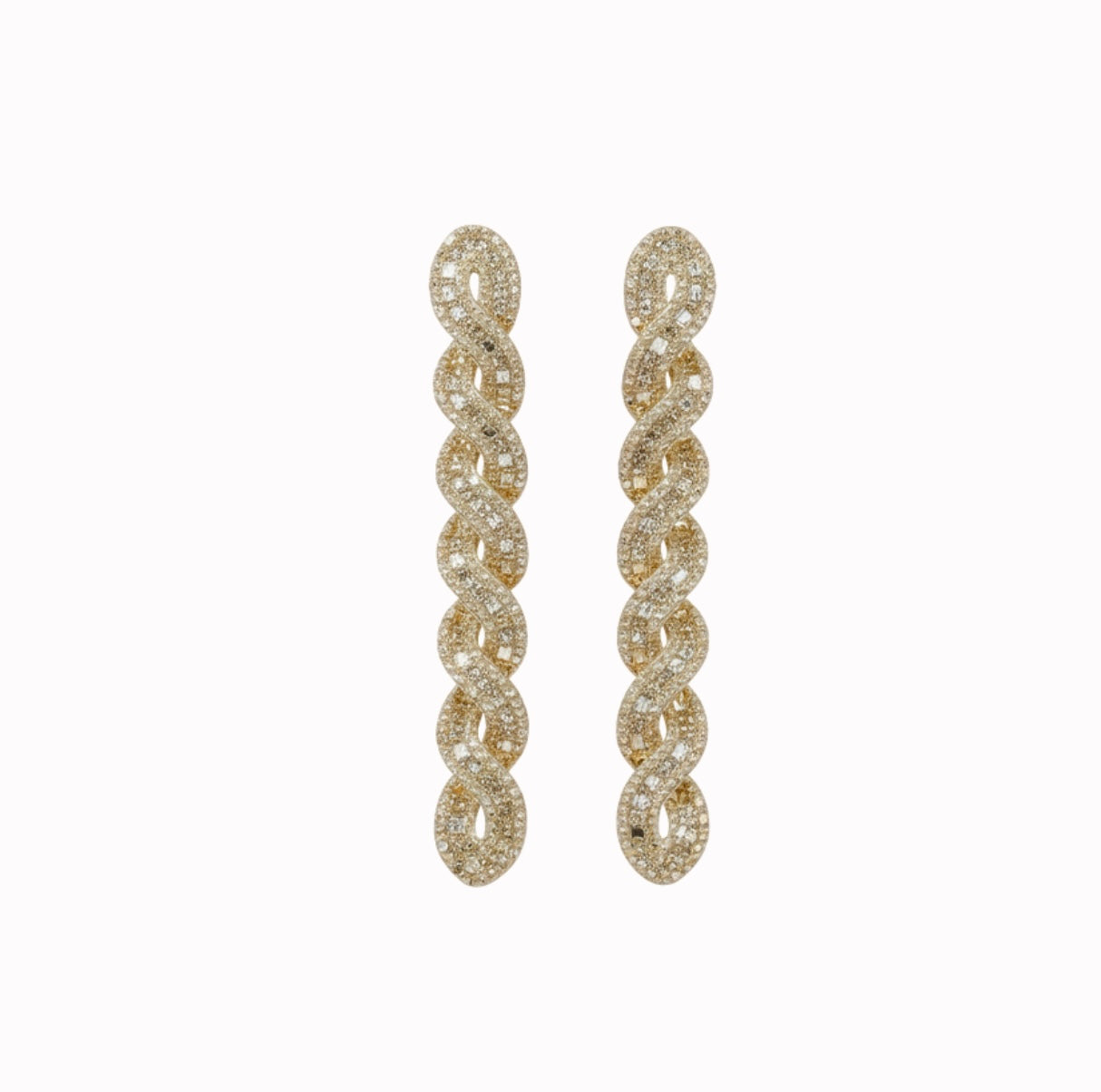 Gold Fashion Earrings