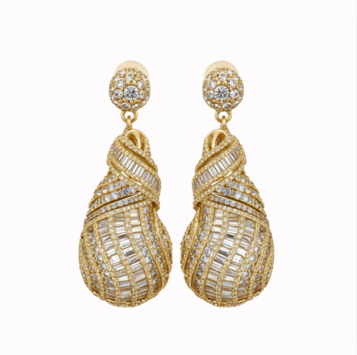 Gold Drop Earrings