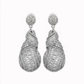 Silver Statement Earrings