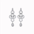 Silver Geometric Earrings
