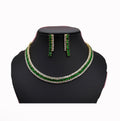 Emerald Green Earrings Set