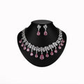 Soft Pink Statement Earrings Set